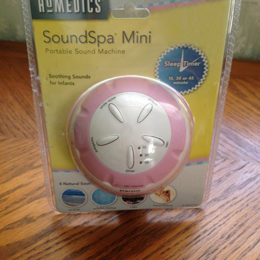 Homedics Mini Sound Spa, PiNK